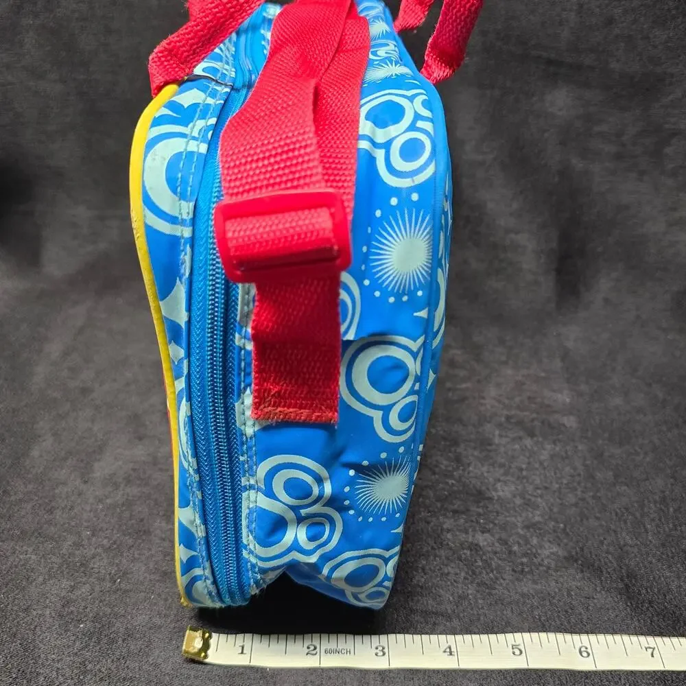 Vintage Disney Mickey Mouse SCHOOL IS COOL Insulated Lunch Bag